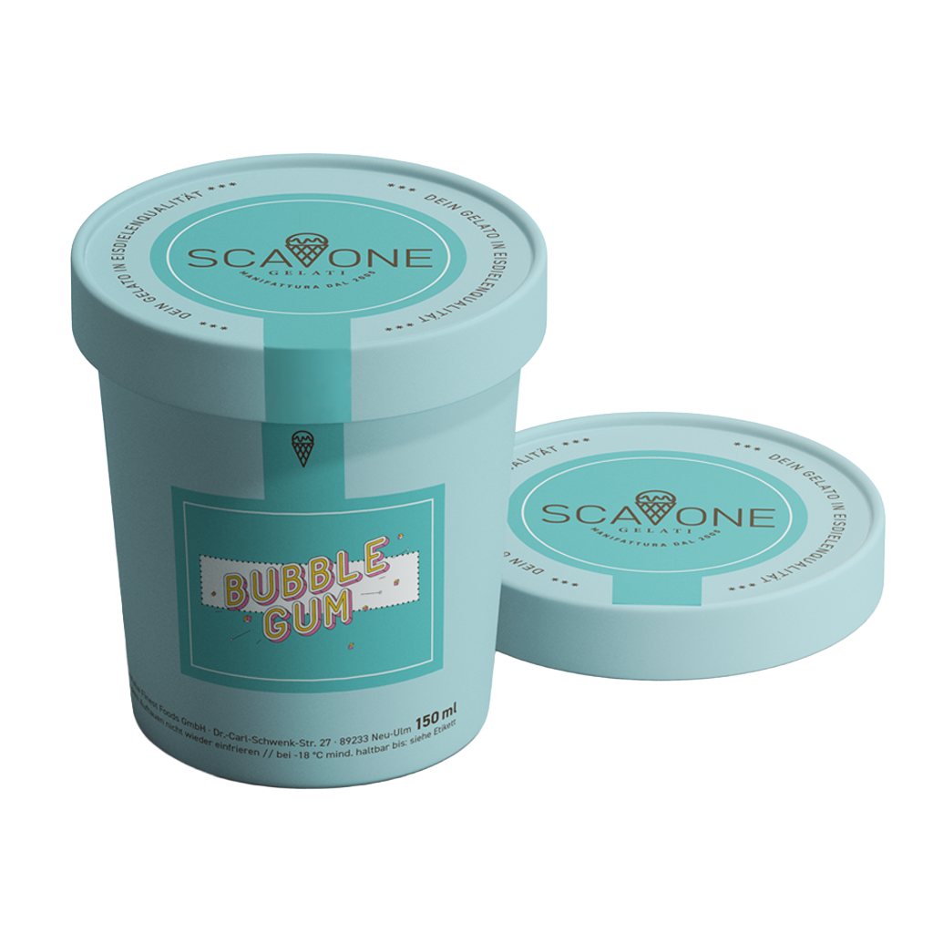 Himmelblau Bubble Gum Becher (150ml)