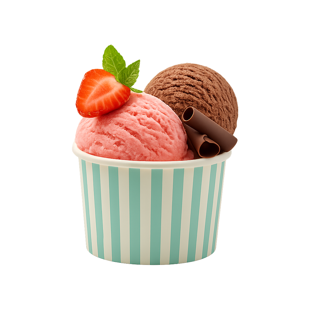 Eisbecher 140ml (1-2 Kugeln) NEU