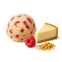 Vanille-Himbeere mit Butterkeks