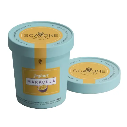 Joghurt-Maracuja Becher