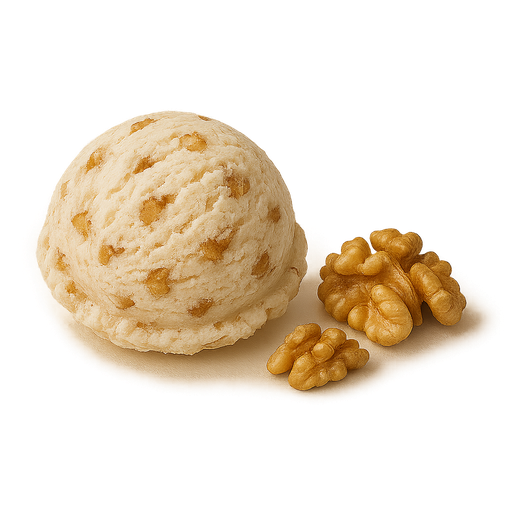 Walnuss mit Walnusskernen Becher